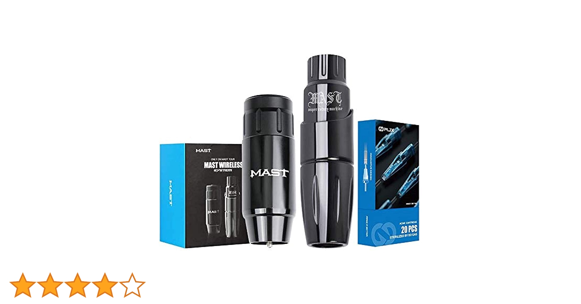 Mast Tattoo Kit Complete Tour Wireless Tattoo Machine Pen Rotary